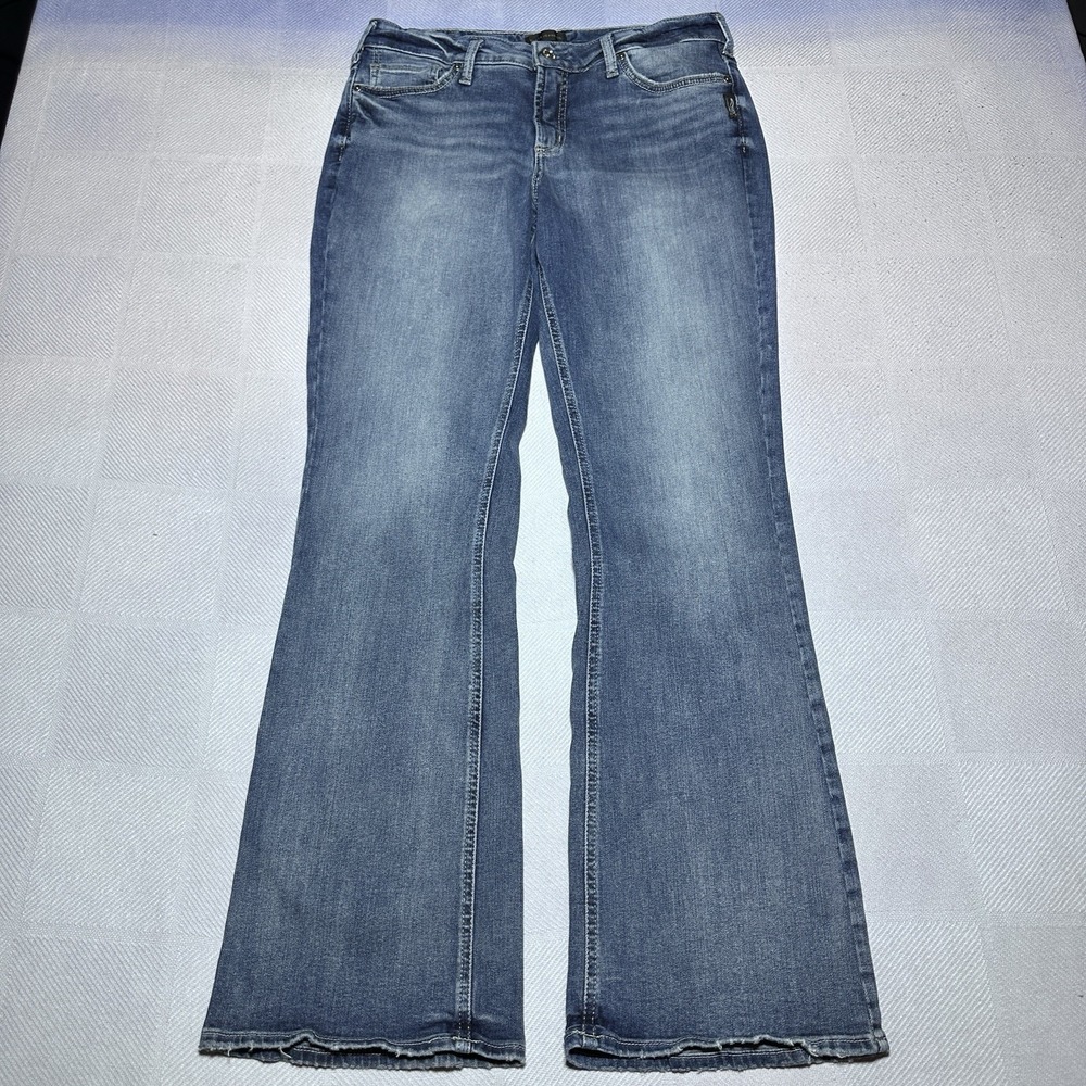 Silver Jeans Co Suki Bootcut Womens 12 Medium Wash Stretch Denim Country Classic
